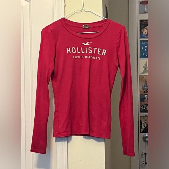 Hollister Tops - Hollister Pink Long Sleeved Shirt